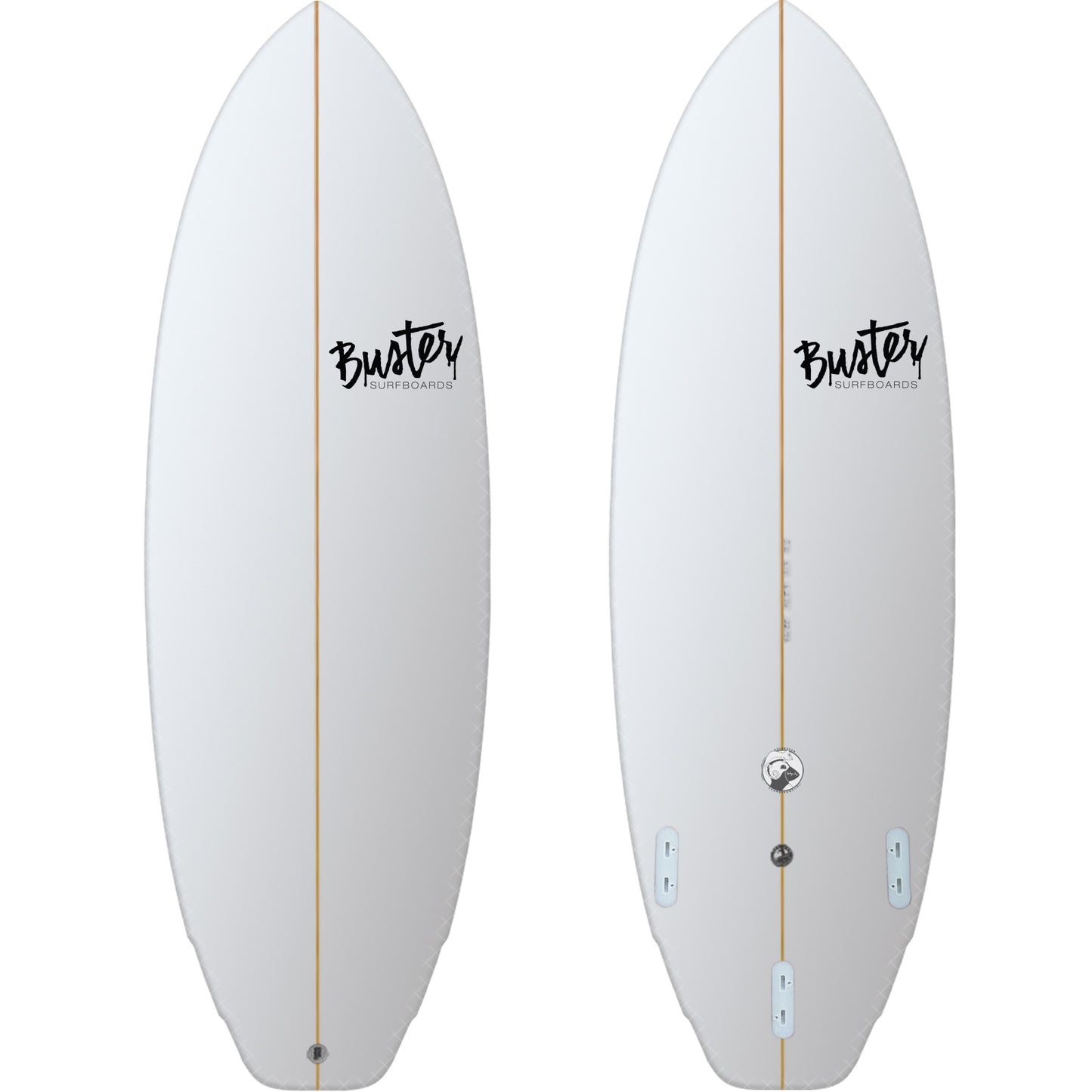 Buster FX-Type 5'3 Surfboard mit Super Rails