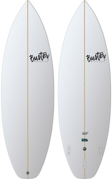 Buster P-Type 5'4 Surfboard mit Super Rails