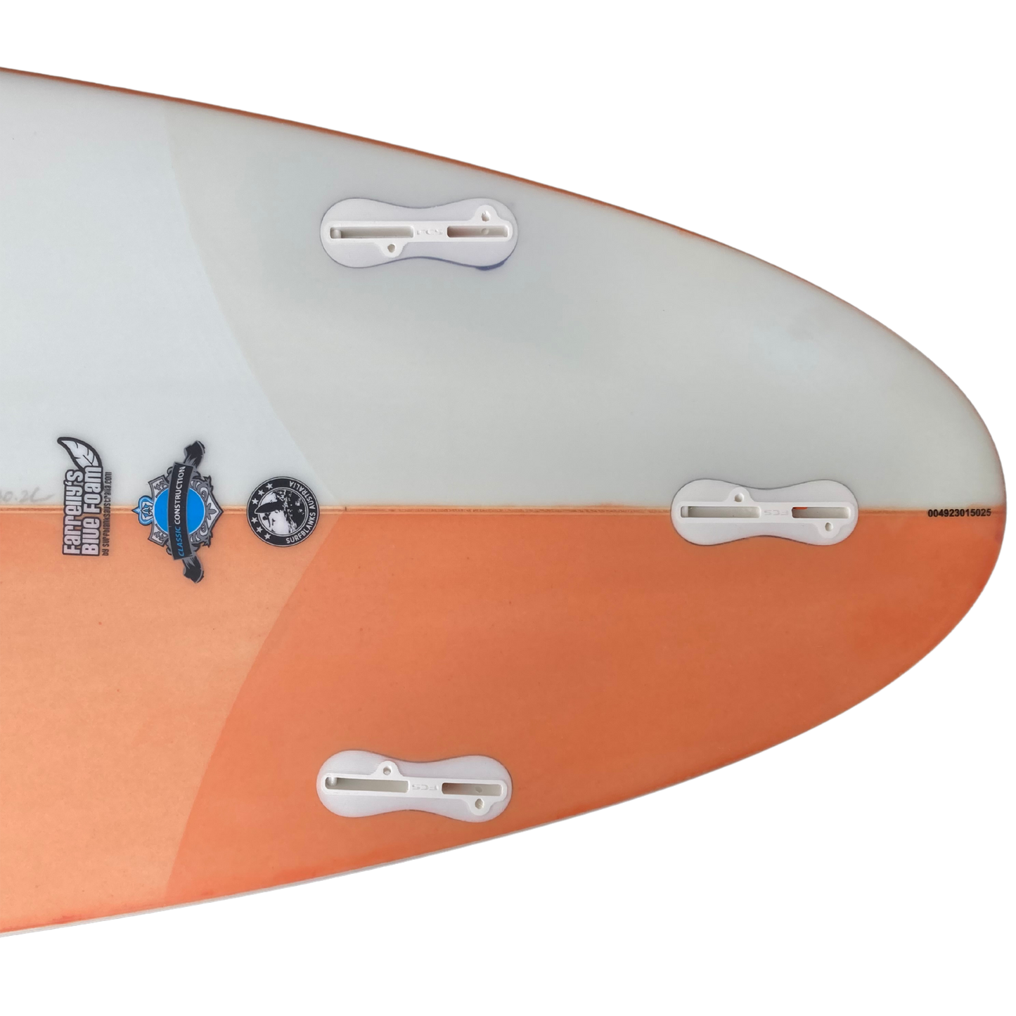 Buster Egg 6'6 Surfboard Creme Orange