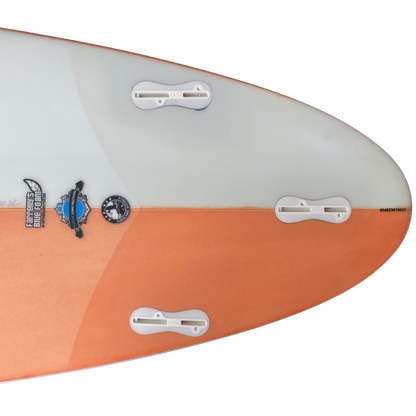 Buster Egg 6'6 Surfboard Creme Orange