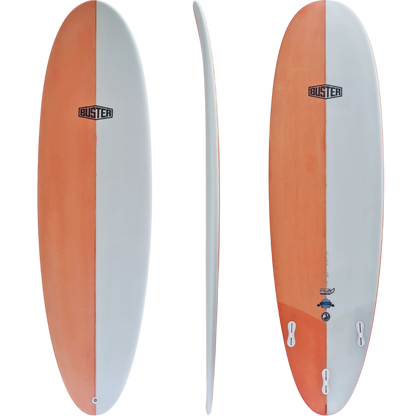 Buster Egg 6'6 Surfboard Creme Orange