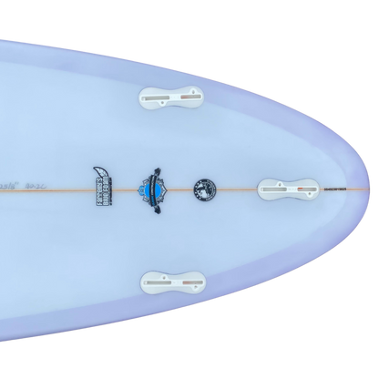 Prancha de surf Buster F-Type 5'2 com Super Rails