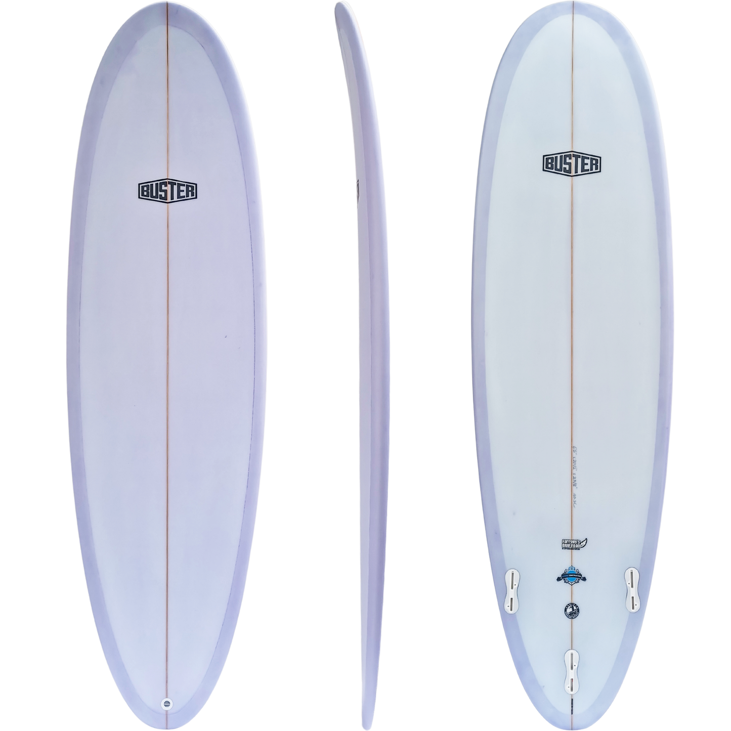 Prancha de surf Buster F-Type 5'2 com Super Rails