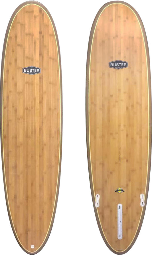Prancha de surf Buster FX-Type 5'0 Bamboo com Super Rails 
