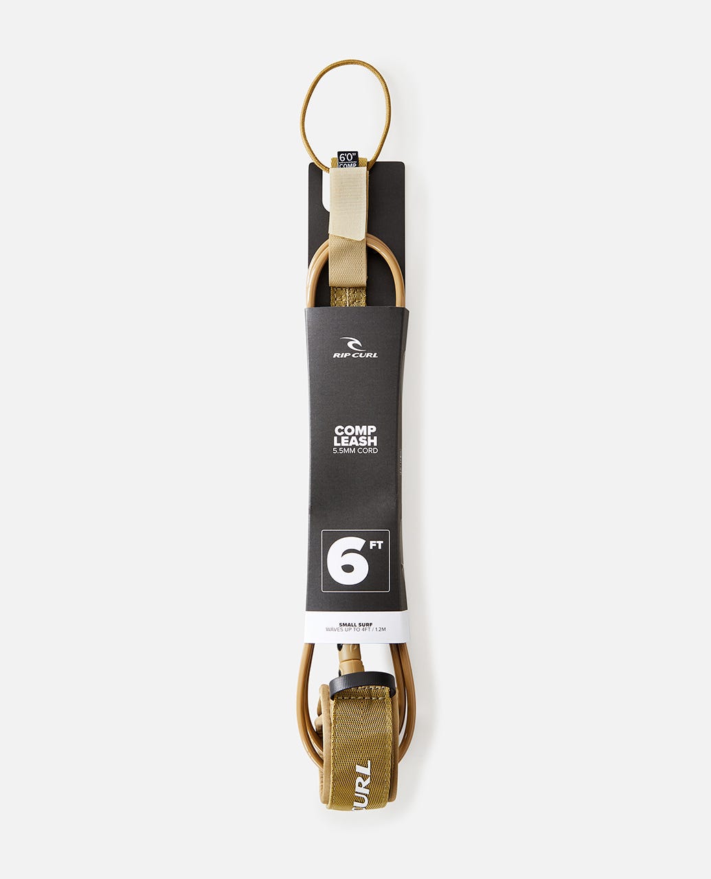 Rip Curl 6'0 Comp Leash Surf Grip Cáqui