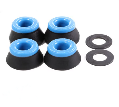 Bones Bushings Hardcore Soft Set Black Blue