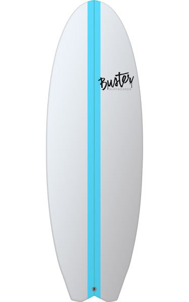 Buster Space Twin 5'0 Surfboard mit Super Rails