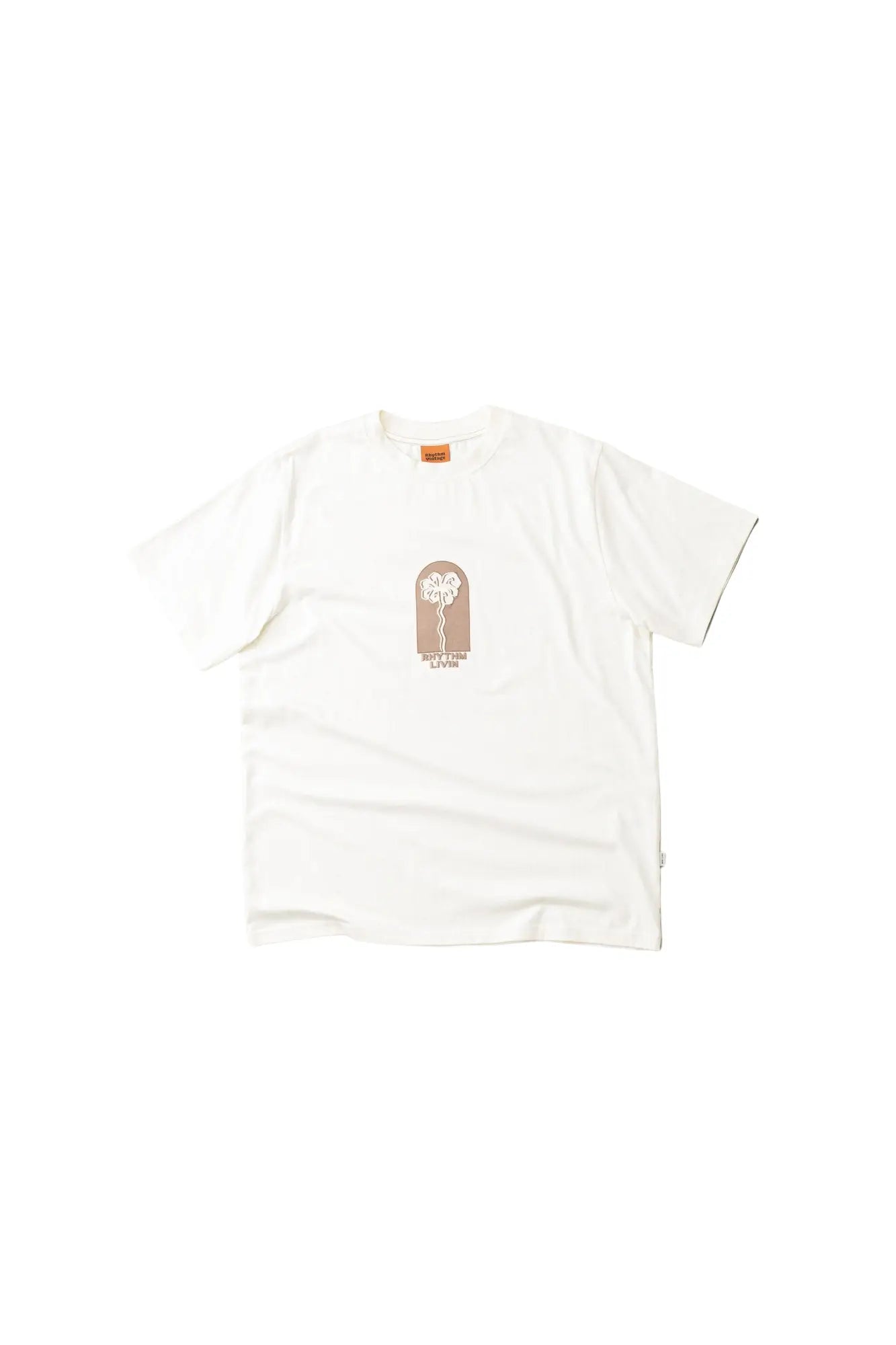 Rhythm Shaken Vintage SS T-Shirt Natural