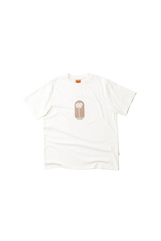 Rhythm Shaken Vintage SS T-Shirt Natural