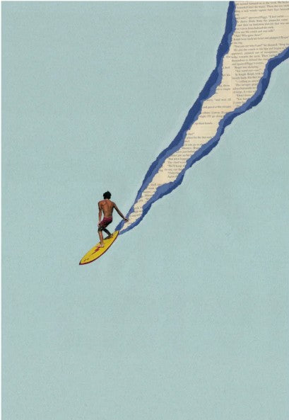 Cartão Postal Ciel Glue "Beach Boy"