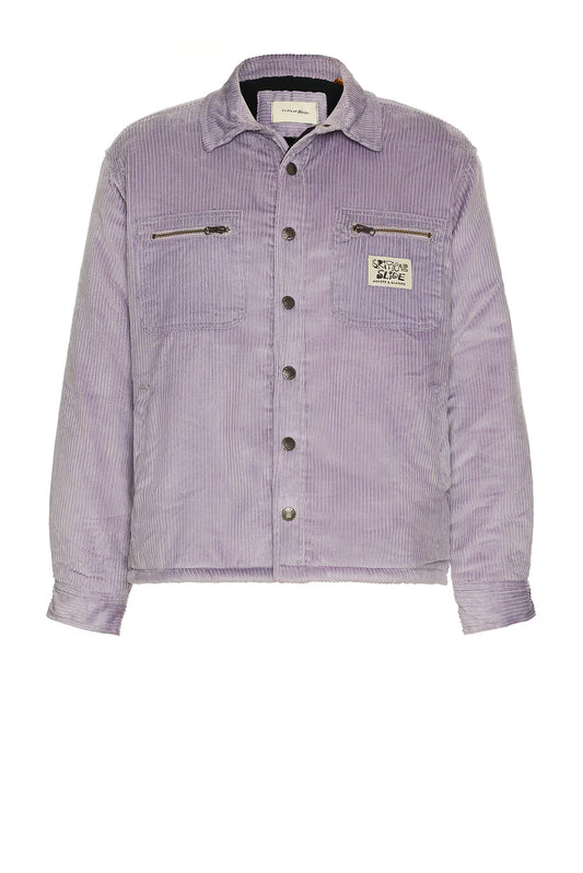 TCSS Zipped Cord  Overshirt Mauve