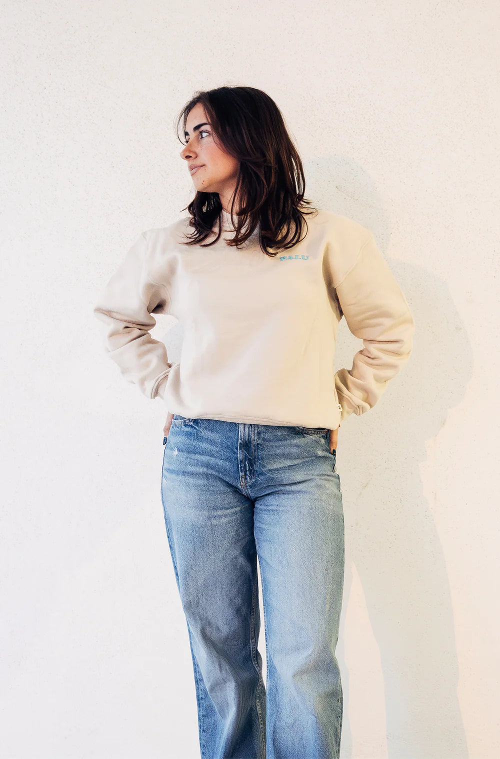 Palu Sweatshirt Bloom Comfort Cropped