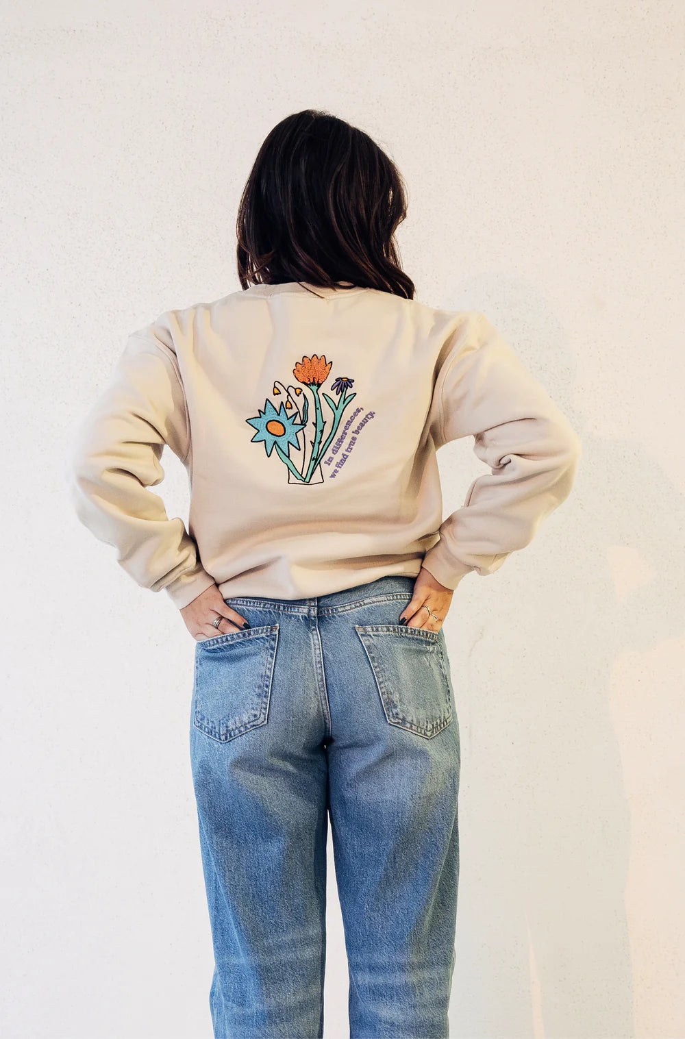 Palu Sweatshirt Bloom Comfort Cropped