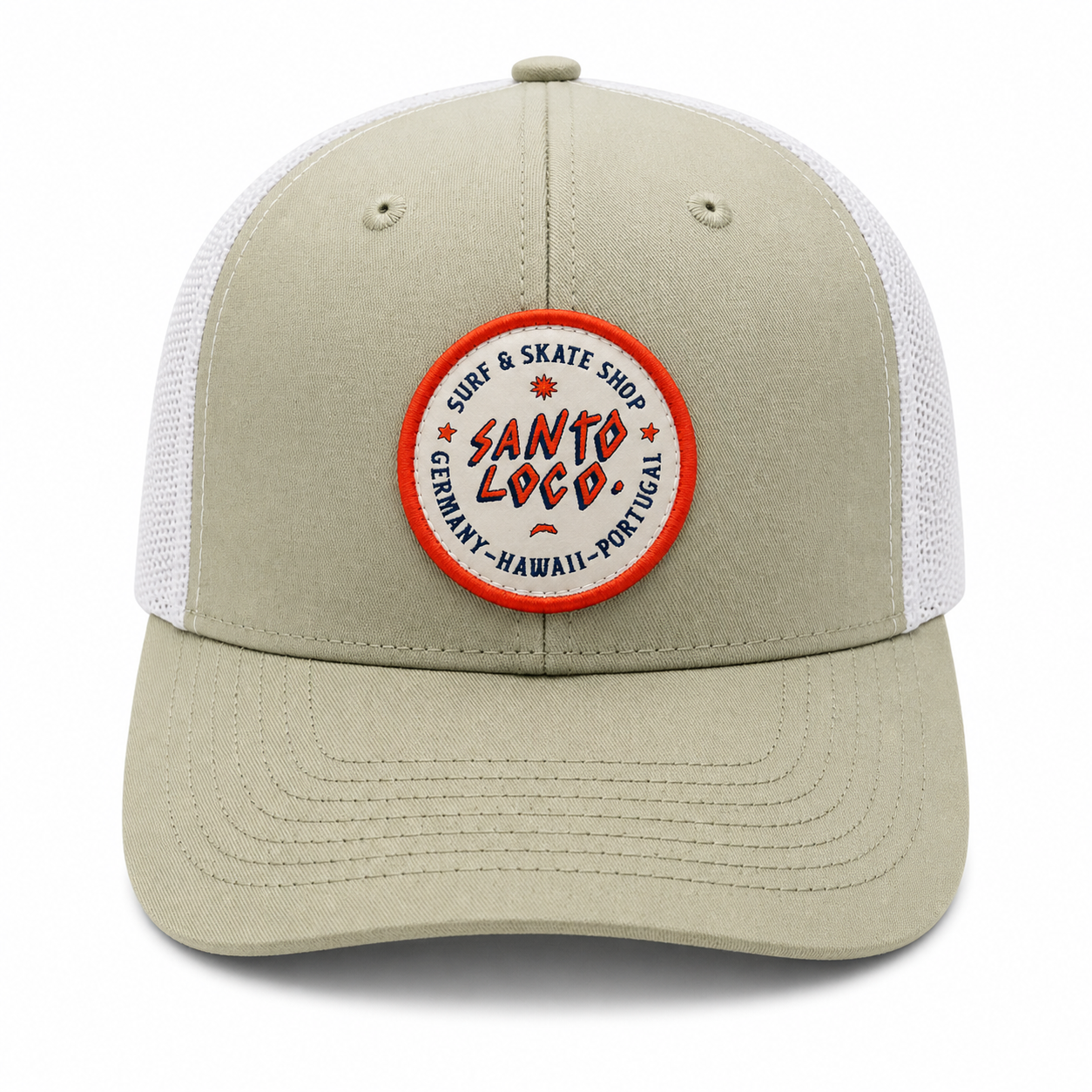 Boné SantoLoco Logo Trucker Sage