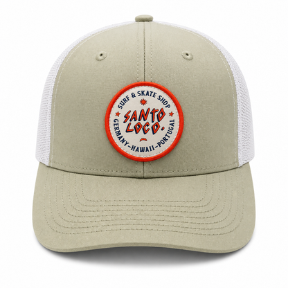 Boné SantoLoco Logo Trucker Sage