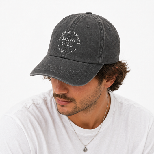 SantoLoco Familia Cap Grey Wash