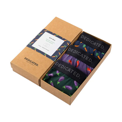 Spezielle Boxershorts Kalix Vegetables 3er-Pack 