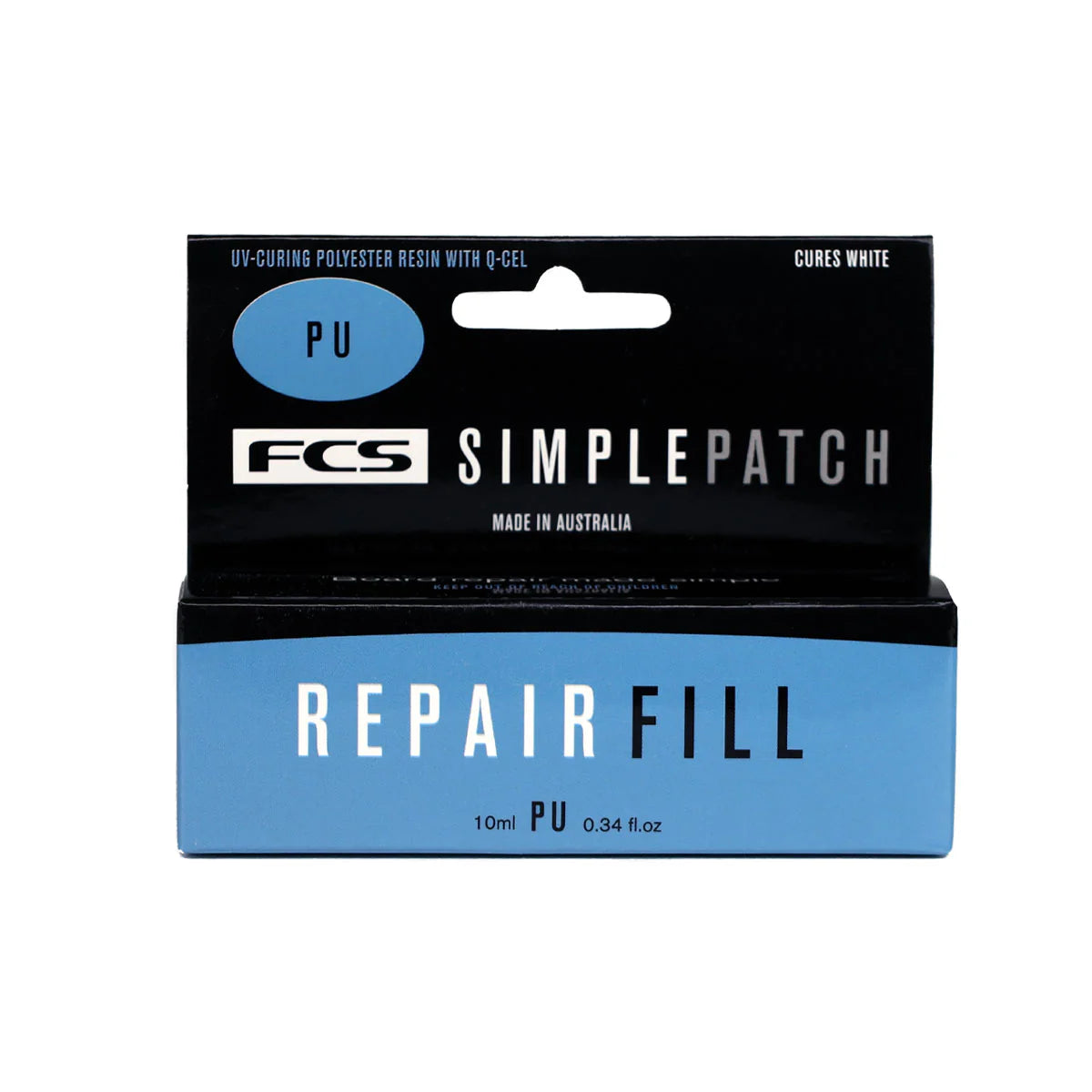 Reparação de remendo simples FCS - Preenchimento de PU