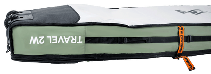 FCS Travel 2W Longboard Wheelie 10'0 Alpine Surfboardbag
