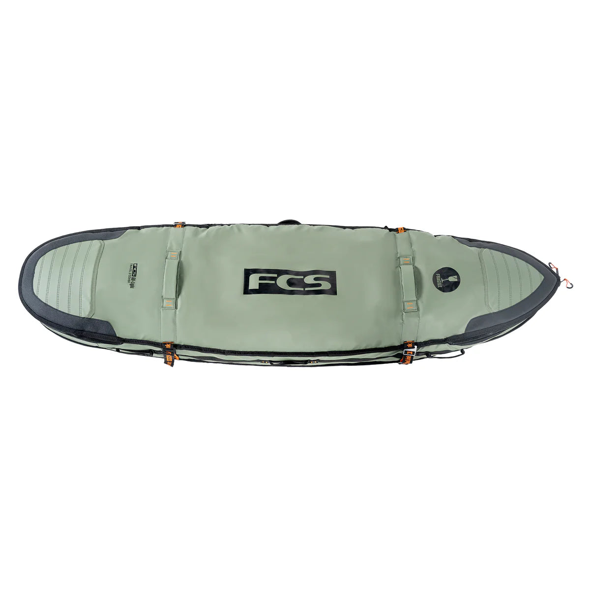 FCS Travel 2 Shortboard/Fish 6'0 Boardbag Alpine