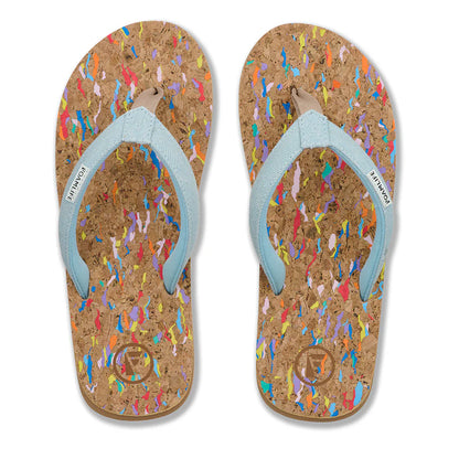 Foamlife Goldie Cork Flip Flops