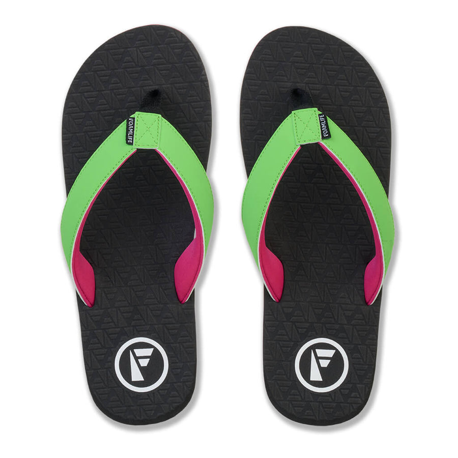 FoamLife Tradd Flip Flop Black