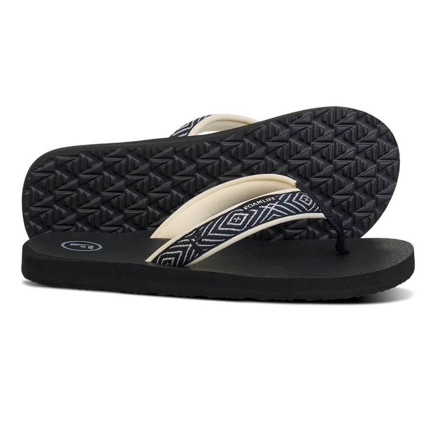 FoamLife Yogi Flip Flop Black