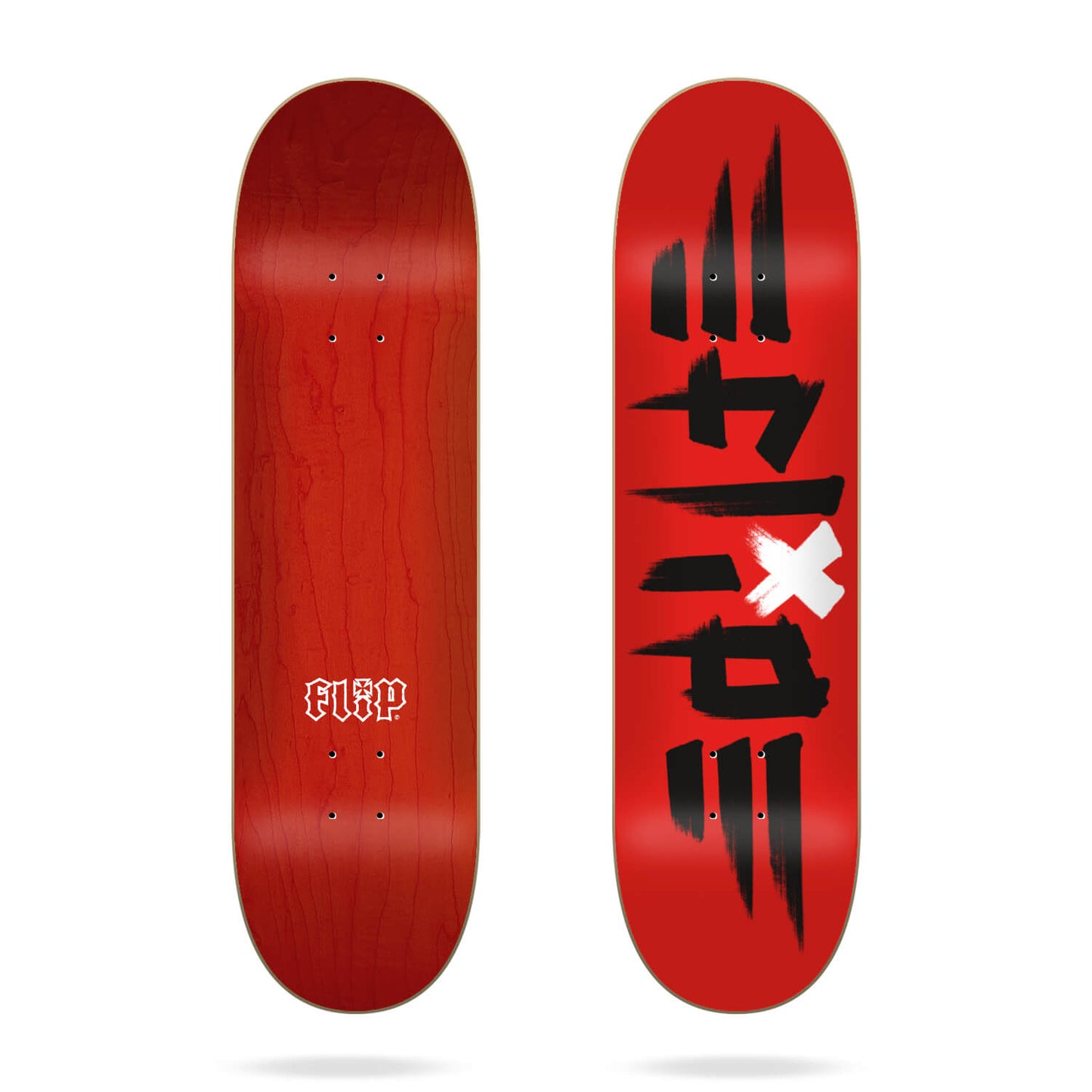 Flip Wings Red Deck 8.375" x 31.85