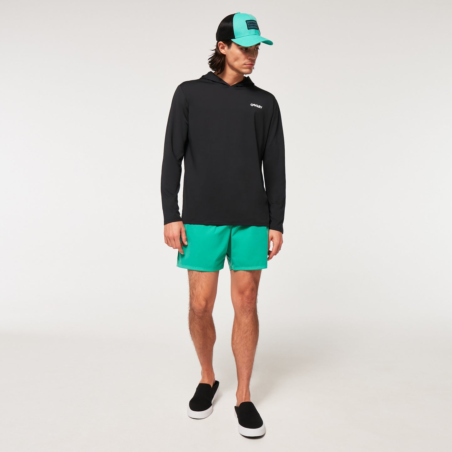 Oakley Rainbow RC Hooded Rashguard BLK