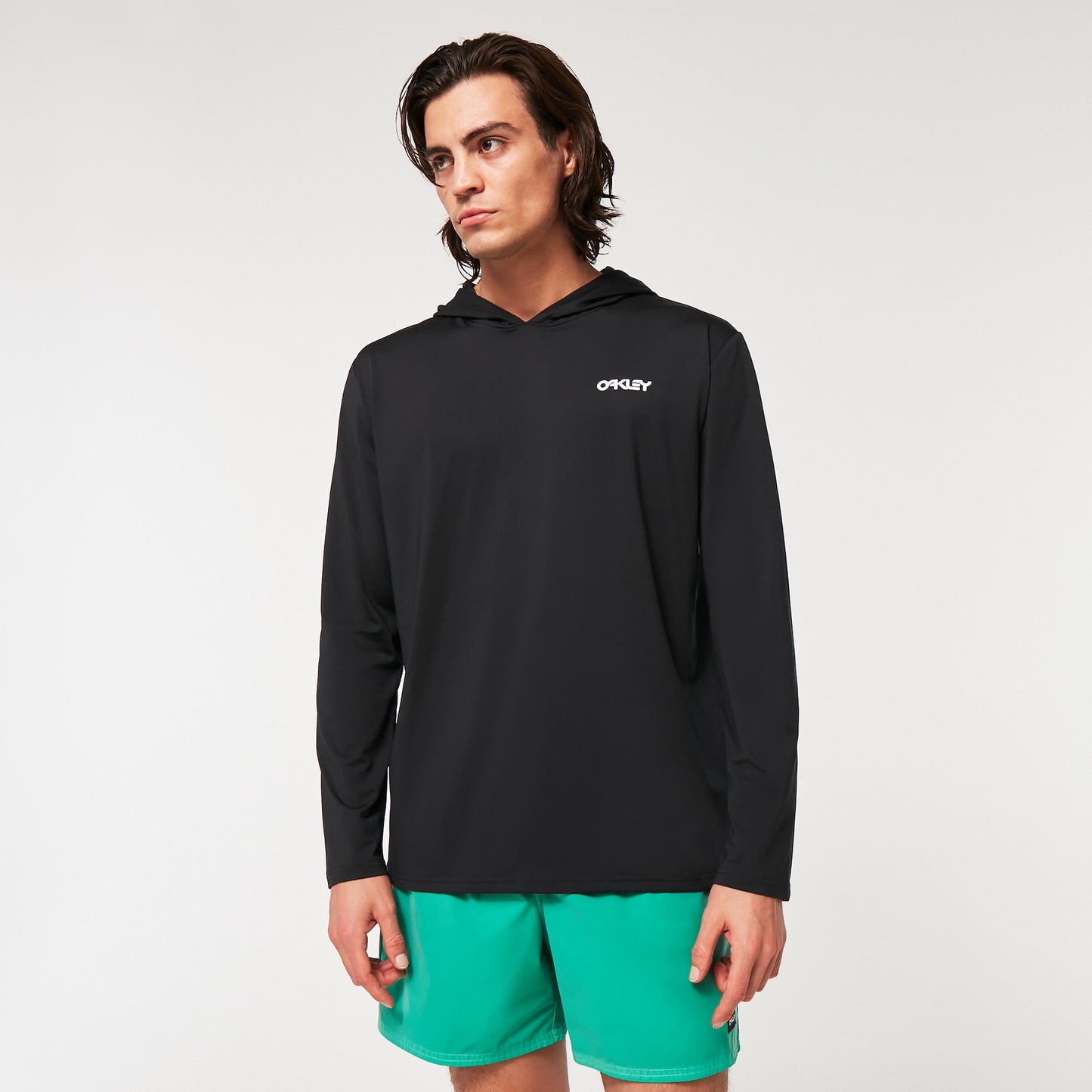 Oakley Rainbow RC Hooded Rashguard BLK