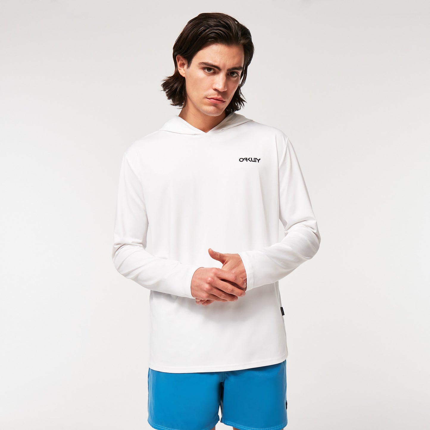 Oakley Rainbow RC Hooded Rashguard White