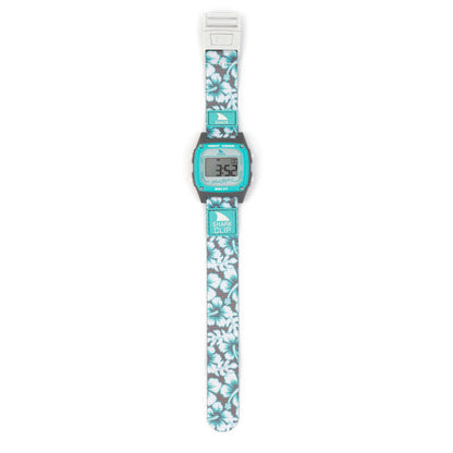 Freestyle Shark Aqua Hibiscus Clip Uhr