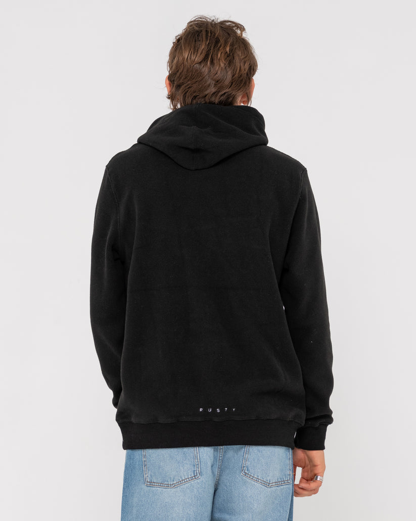 Rusty Graff R Polar Fleece Hoodie