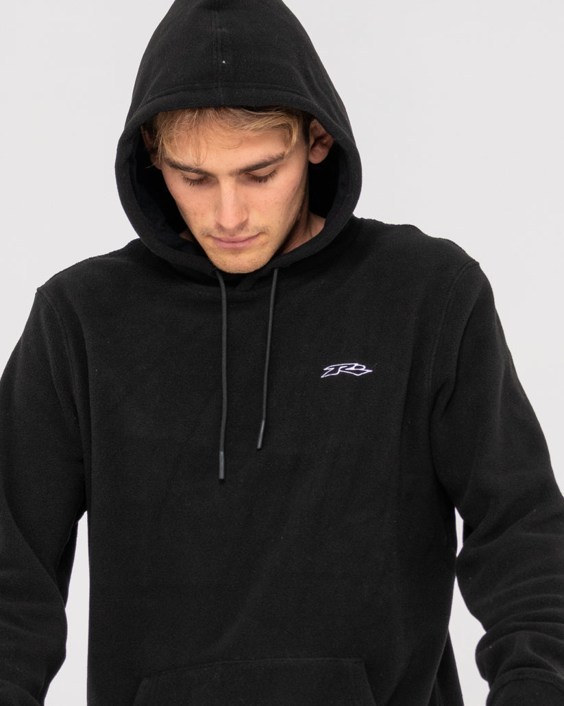 Rusty Graff R Polar Fleece Hoodie