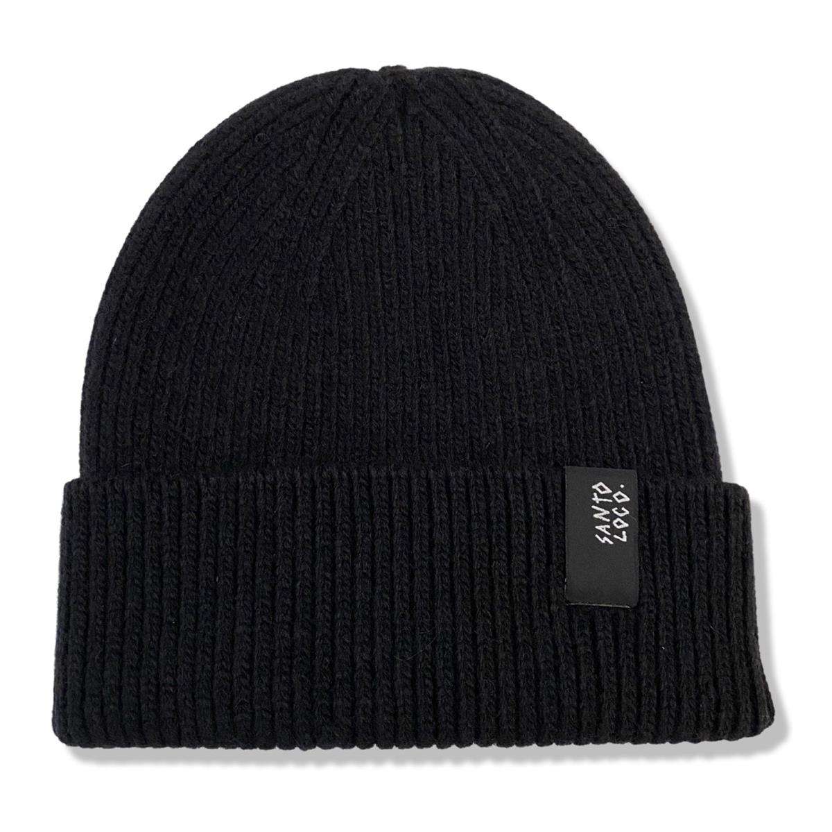 SantoLoco Gorro Beanie Black