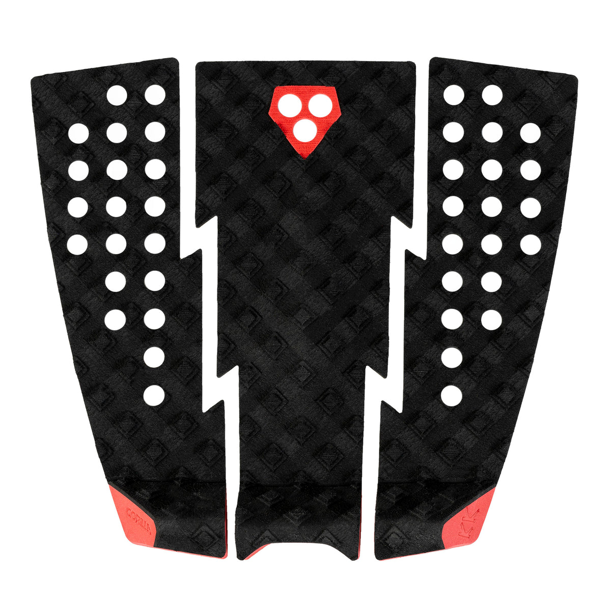 Gorilla KyussKyuss Bolt/Red Traction Pad