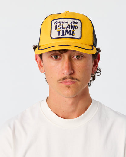 TCSS Island Time Trucker Cap Sunflower
