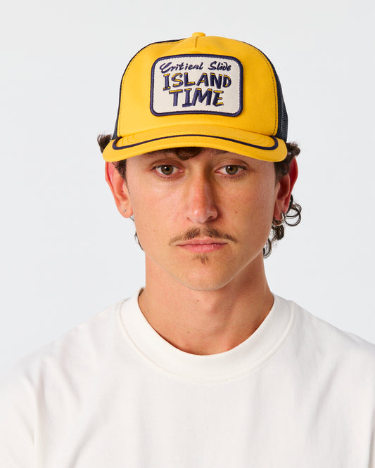 TCSS Island Time Trucker Cap Sunflower