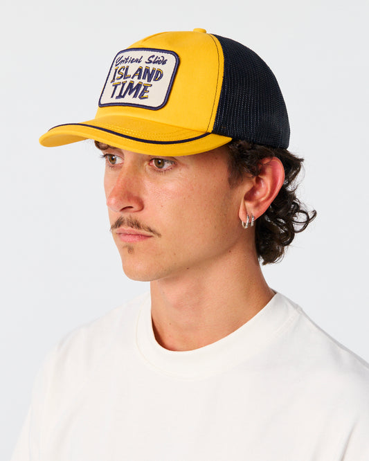 TCSS Island Time Trucker Cap Sunflower