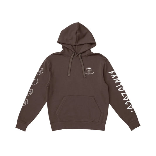 SantoLoco Emiliano Hoodie Coffee Brown