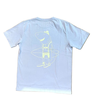 SantoLoco Wiesn Hai T-Shirt Blau