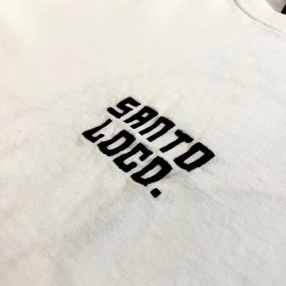Camiseta SantoLoco Pixel Hai Branca