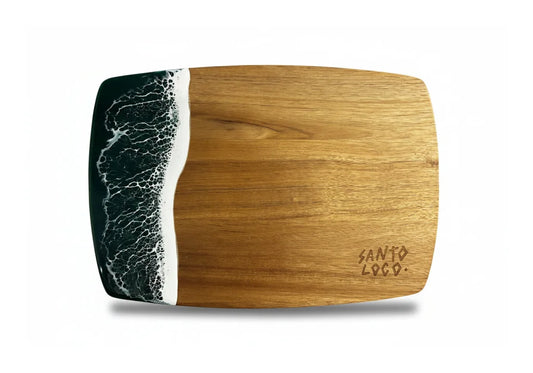 SantoLoco Ocean Cutting Board Green