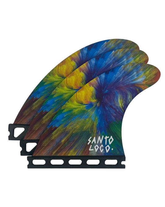 SantoLoco Psychedelic Thruster Set Small