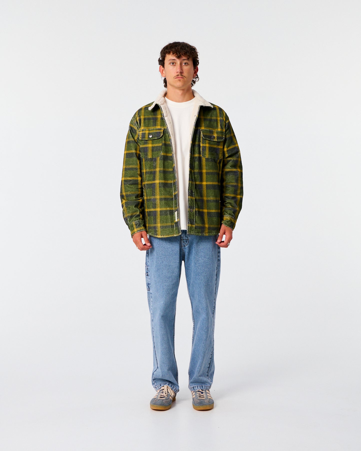 TCSS Ranger Check Jacket Dusty Green