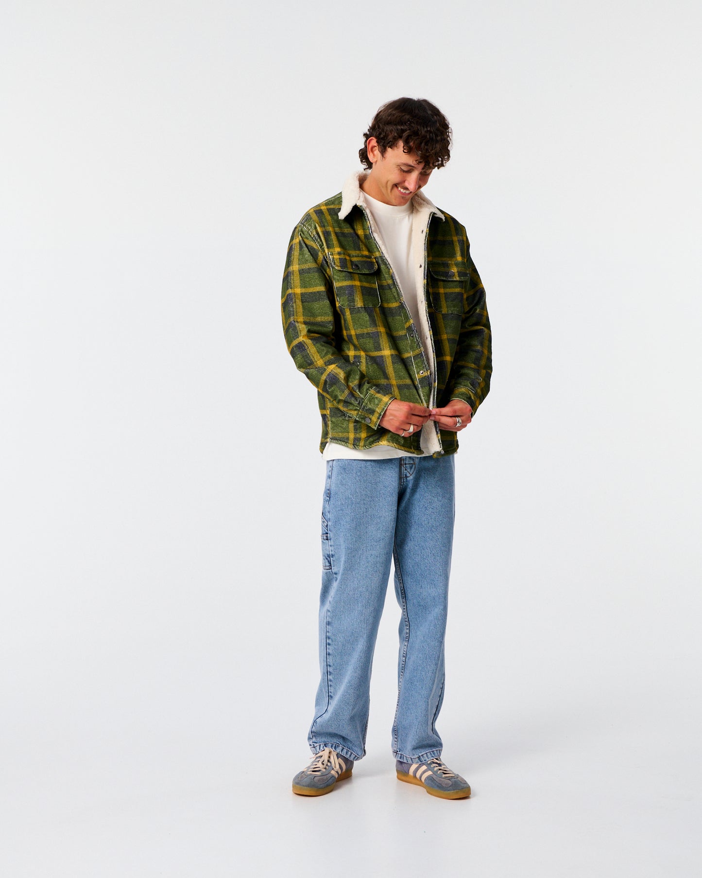 TCSS Ranger Check Jacket Dusty Green