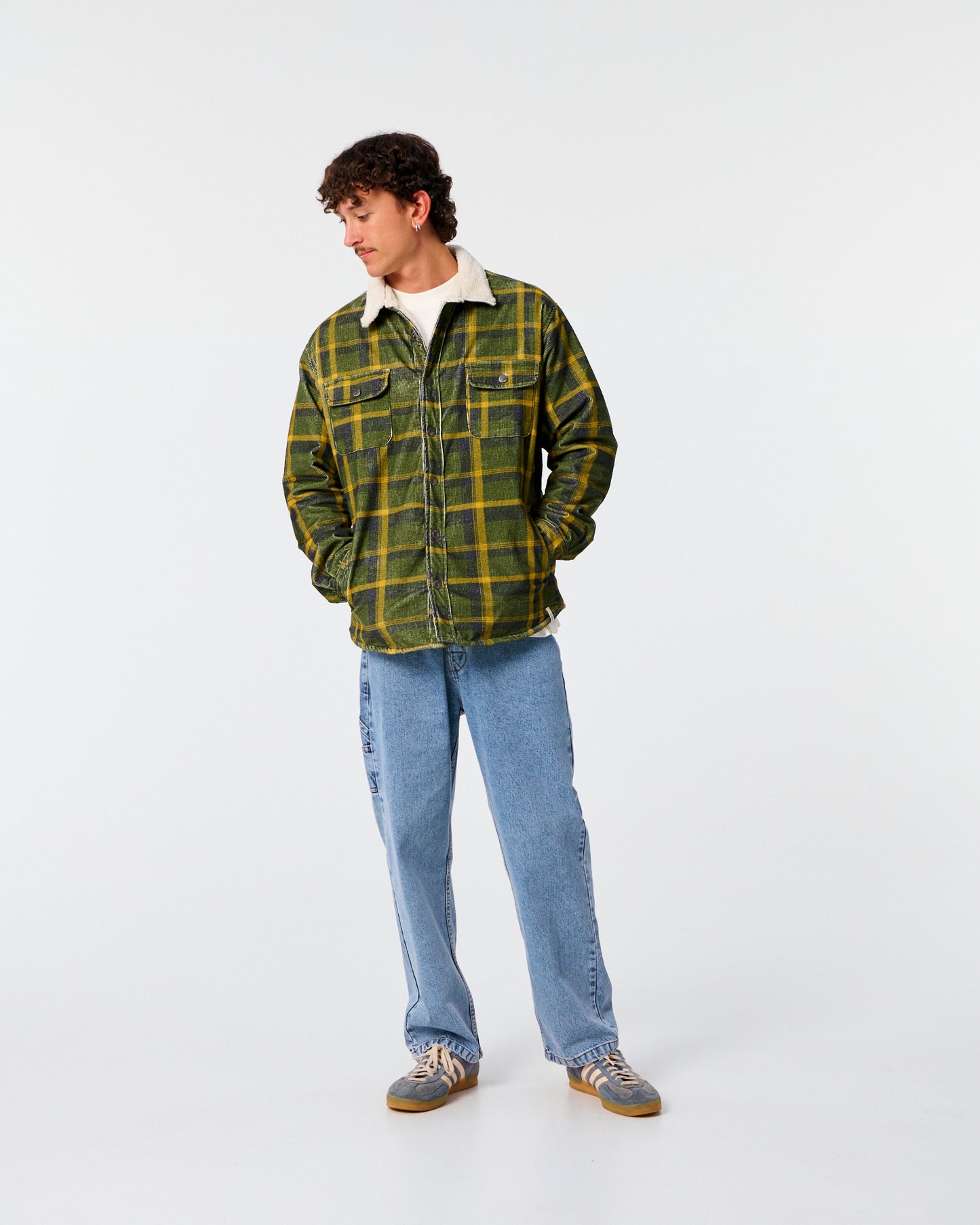 TCSS Ranger Check Jacket Dusty Green