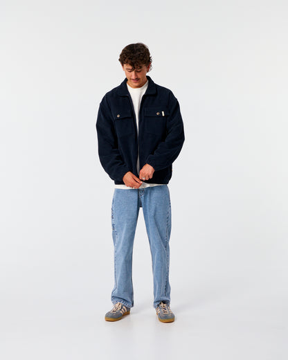 TCSS Blackbird Cord Jacket Worker Blue