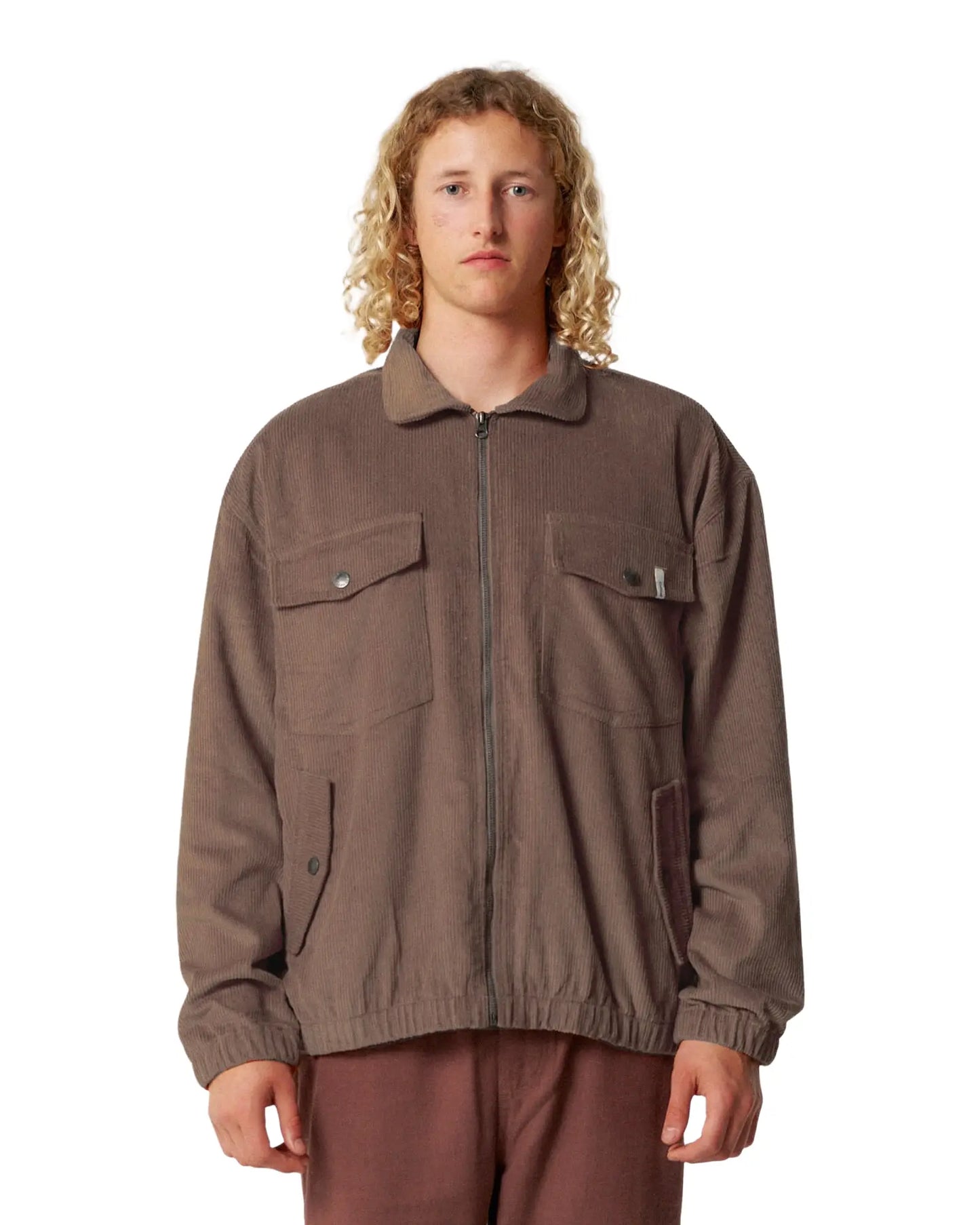TCSS Blackbird Cord Jacke Braun