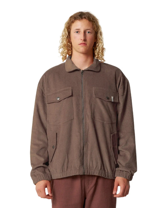 TCSS Blackbird Cord Jacke Braun